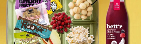 Ką dėti į vaikų užkandžių dežutes?