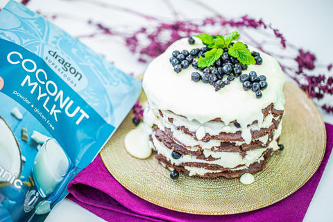 Ekologiški kokosų gėrimo milteliai