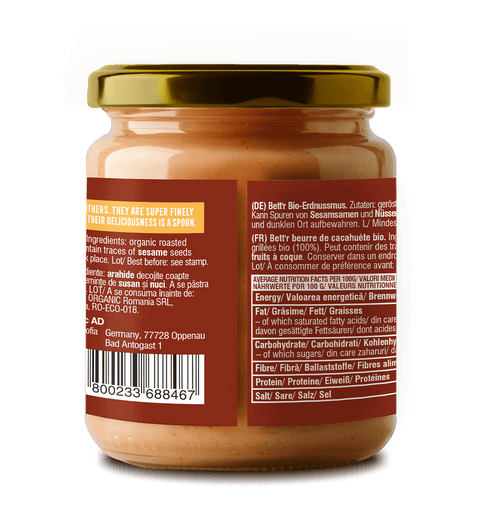 Ekologiškas žemės riešutų kremas