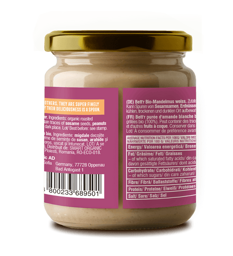 Ekologiškas migdolų kremas (šviesus)