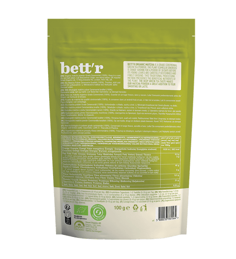 BIO Matcha pudra