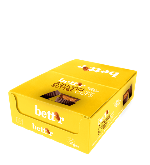 Ekologiški riešutų sviesto krepšeliai su migdolų kremu