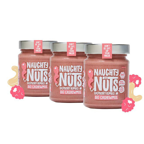 BIO Anakardžių sviestas Aviečių Rumble