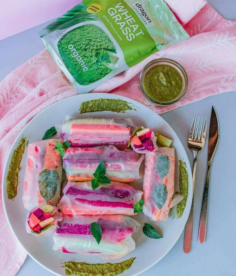 Ekologiški kviečių želmenų milteliai