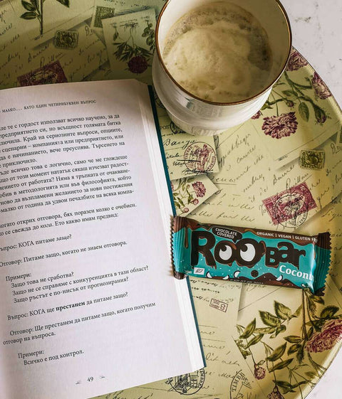 Ekologiškas šokoladu padengtas kokoso batonėlis