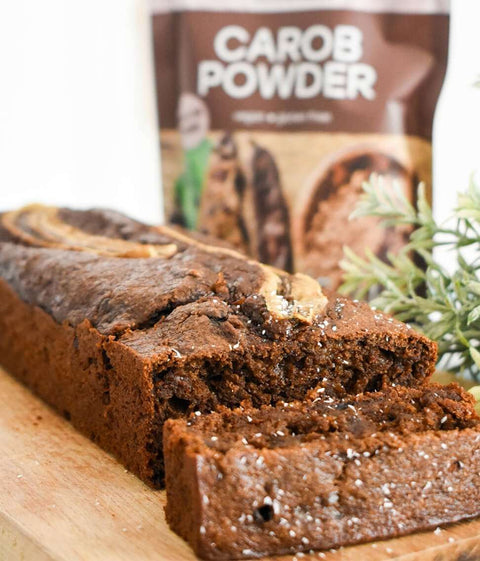 Ekologiški saldžiavaisio pupmedžio (kerobo) milteliai