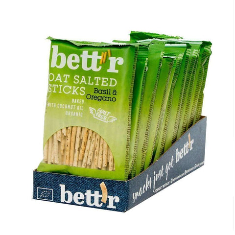 Ekologiškos sūdytos avižų lazdelės su baziliku ir raudonėliu