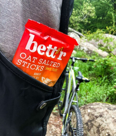 Ekologiškos avižinės lazdelės su jūros druska