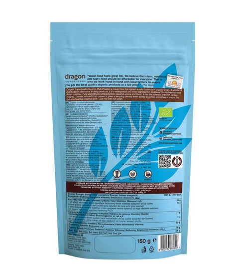 Ekologiški kokosų gėrimo milteliai