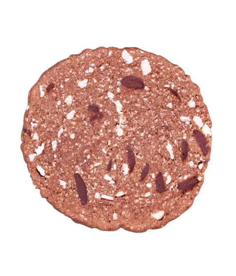 Bio tamsaus šokolado sausainis su baltymais