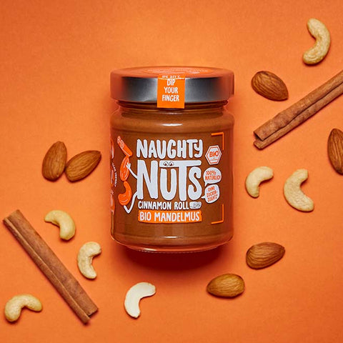 BIO Migdolų ir cinamono riešutų kremas 