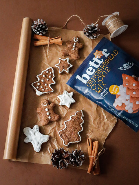 Ekologiškų imbierinių sausainių mišinys