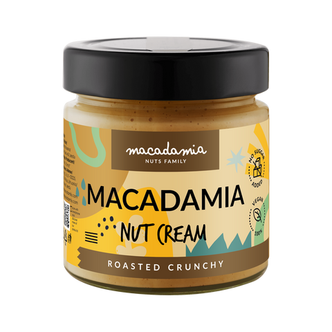 Makadamijų riešutų kremas TRAŠKUS - Skrudintas