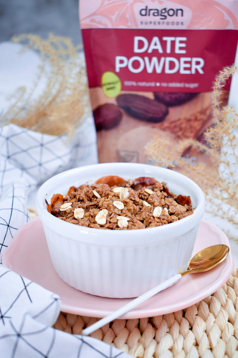 Ekologiški datulių milteliai