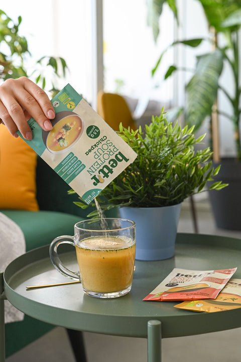 Ekologiška baltyminė sriuba su avinžirniais