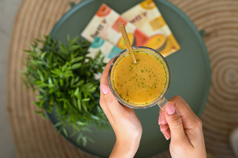 Ekologiška baltyminė sriuba su avinžirniais