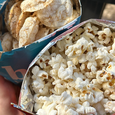 Bio kukurūzų spragėsiai, sūdyti