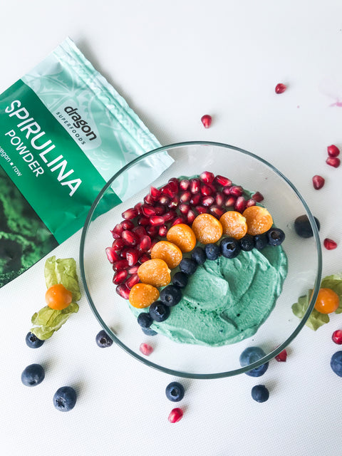 Dragon Superfoods spirulinos milteliai