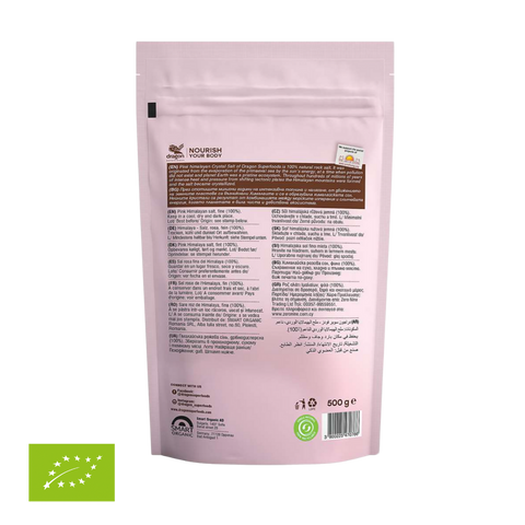 Dragon Superfoods Pink Himalayan Salt, Fine (500 g)
