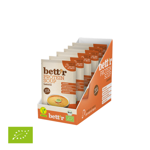 Ekologiška baltymų sriuba su raudonaisiais lęšiais