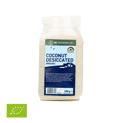 Ekologiškos džiovintos kokoso riešuto drožlės