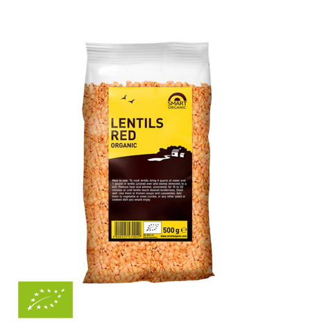 Ekologiški raudonieji lęšiai