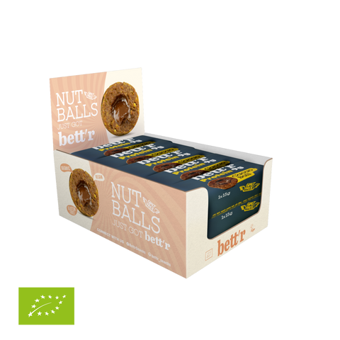 Ekologiški baltyminiai rutuliukai su kakavos įdaru