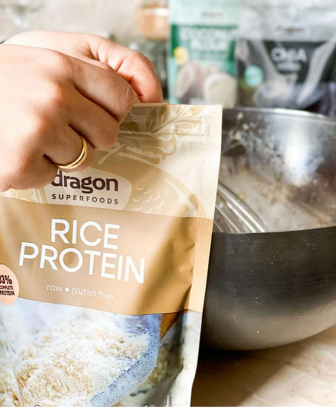 Ekologiški ryžių baltymai 86%