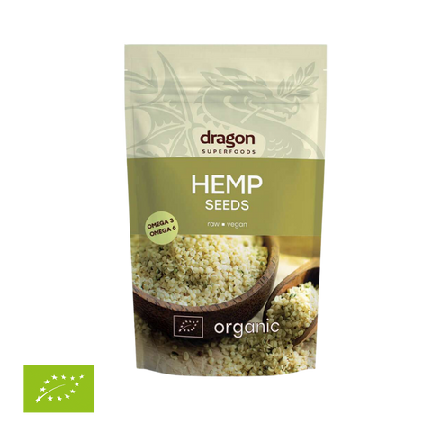 Ekologiškos kanapių sėklos, lukštentos