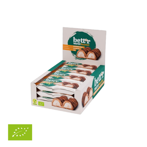 Ekologiškas batonėlis su lazdyno riešutų kremu