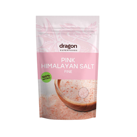 Dragon Superfoods rožinė Himalajų druska, smulki (500 g)