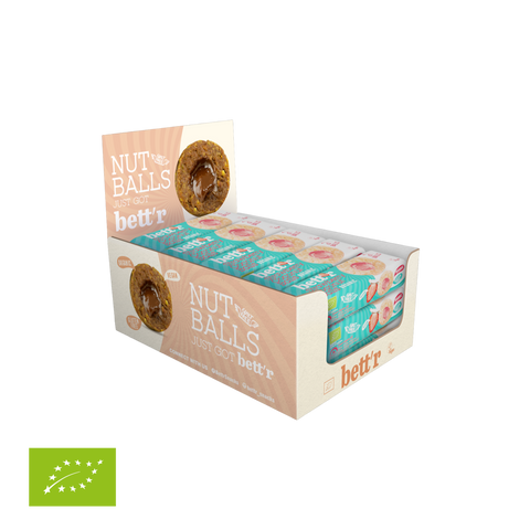 Ekologiški vaisių rutuliukai su kokosų ir braškių įdaru