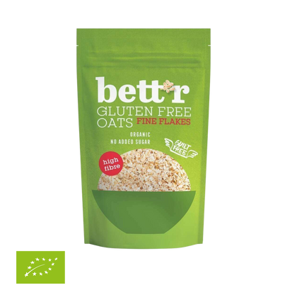 Ekologiški smulkūs avižų dribsniai be glitimo