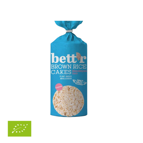 Ekologiški rudųjų ryžių trapučiai su Himalajų druska