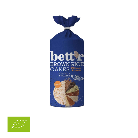 Ekologiški rudųjų ryžių trapučiai 7 SUPER SEEDS