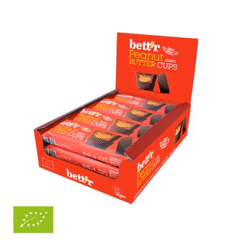 Ekologiški riešutų sviesto krepšeliai su žemės riešutų kremu