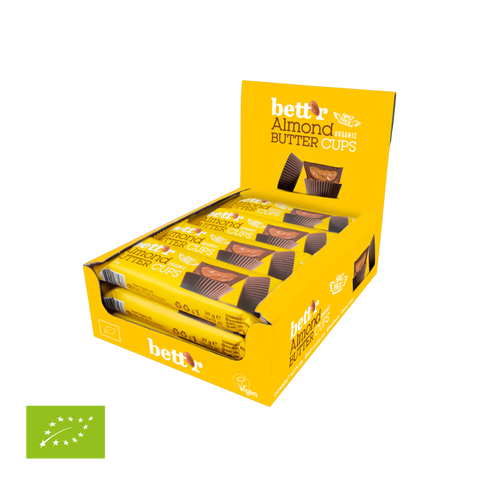 Ekologiški riešutų sviesto krepšeliai su migdolų kremu