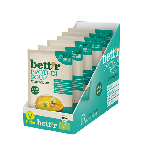 Ekologiška baltyminė sriuba su avinžirniais