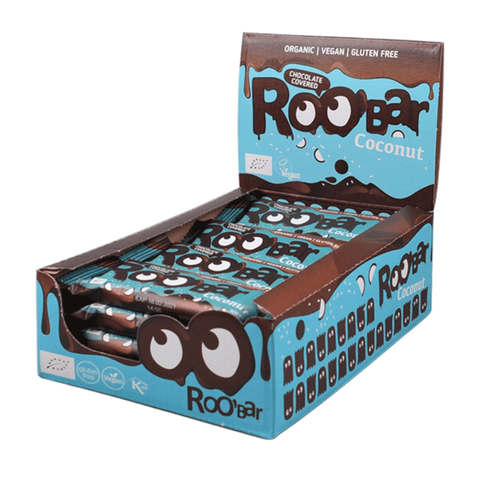 Ekologiškas šokoladu padengtas kokoso batonėlis