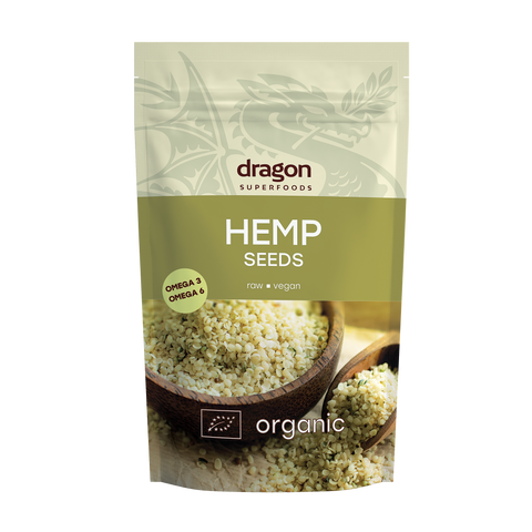 Ekologiškos kanapių sėklos, lukštentos