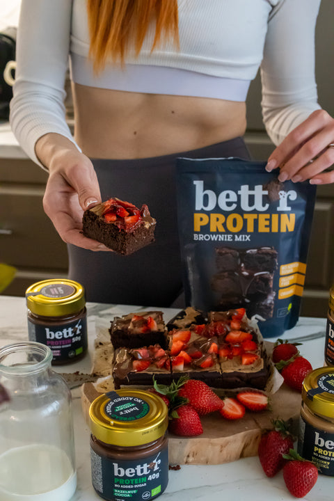 BIO baltyminis Brownie mišinys