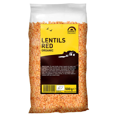 Ekologiški raudonieji lęšiai