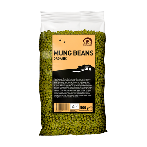 Ekologiškos Mung pupelės (spindulinės pupuolės)