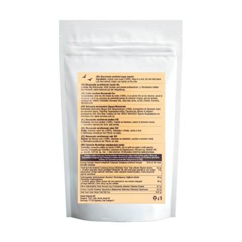 Ekologiškas MUSCOVADO cukrus