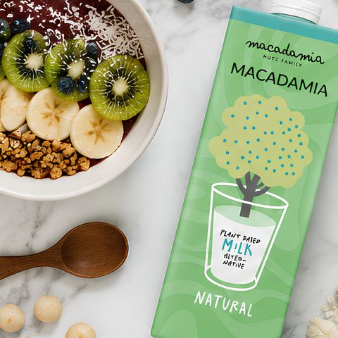 Makadamijų riešutų gėrimas NATURAL