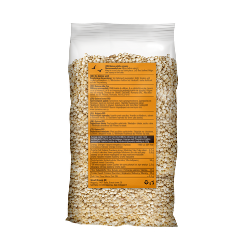 Ekologiška bolivina balanda (kynva), švuesi