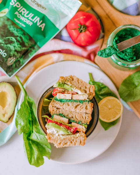 Dragon Superfoods spirulinos milteliai